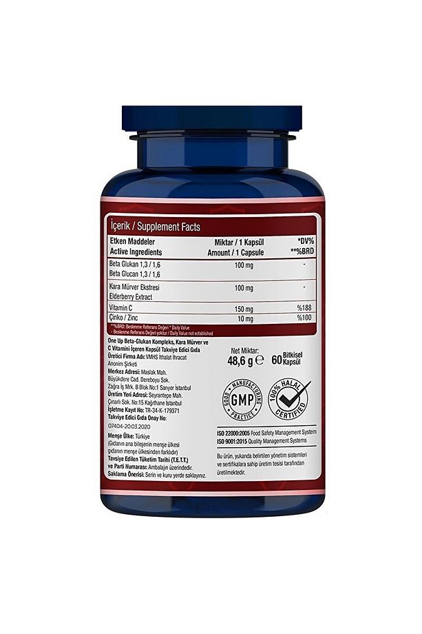 Beta-glukan Kompleks 60 Kapsül - 3