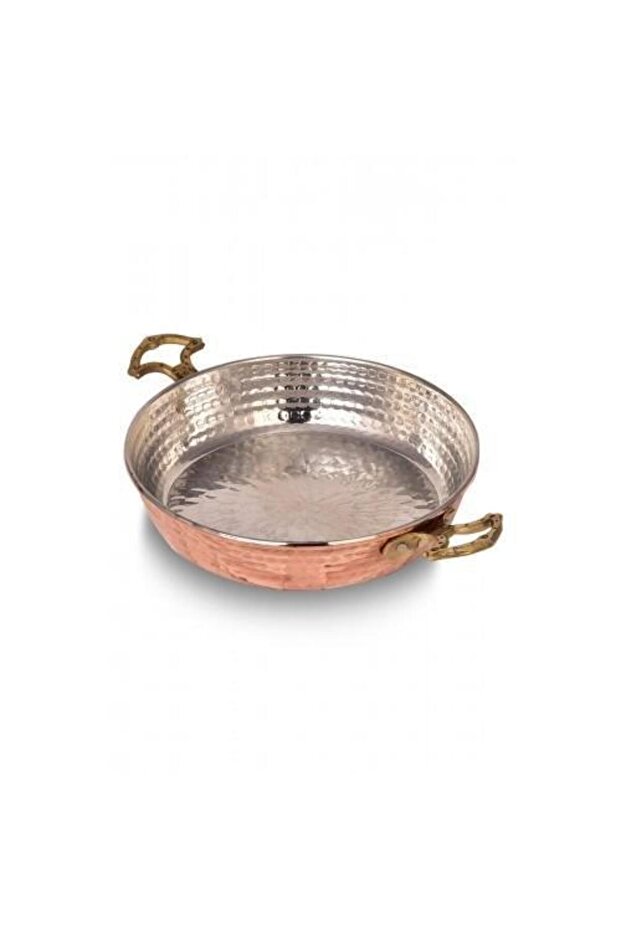 Crane Copper Soylu Pan 3 No 18 Cm Thick Red Crane7552-1