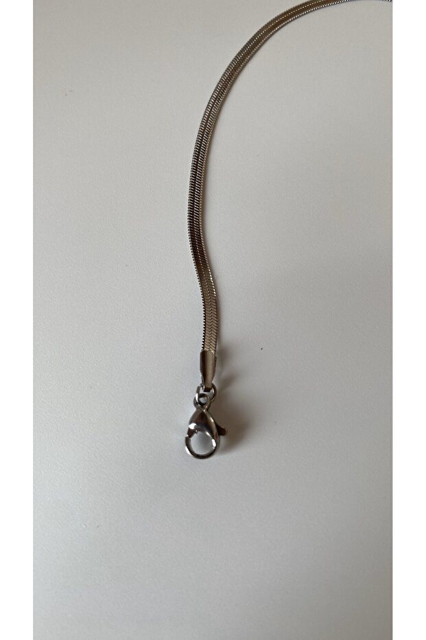Steel Italian Chain Thin Bracelet