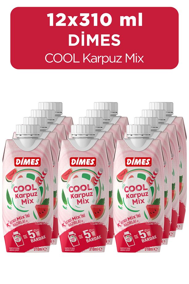 Cool Karpuz Mix 310ML 12 Adet - 1
