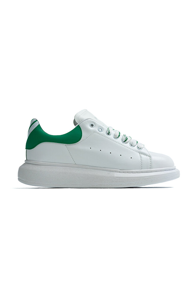 De Rio White Green Unisex Sneakers Sports Shoes
