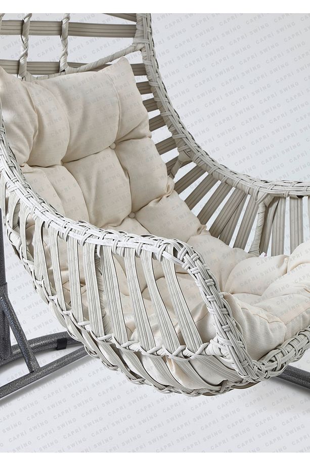 Didim Rattan Tek Kişilik Salıncak Bahçe Balkon Teras Salıncağı - 2