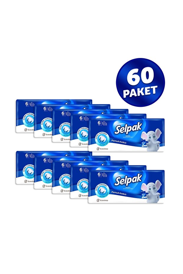 ® Cep Mendil 60'lı (10*6) - 2