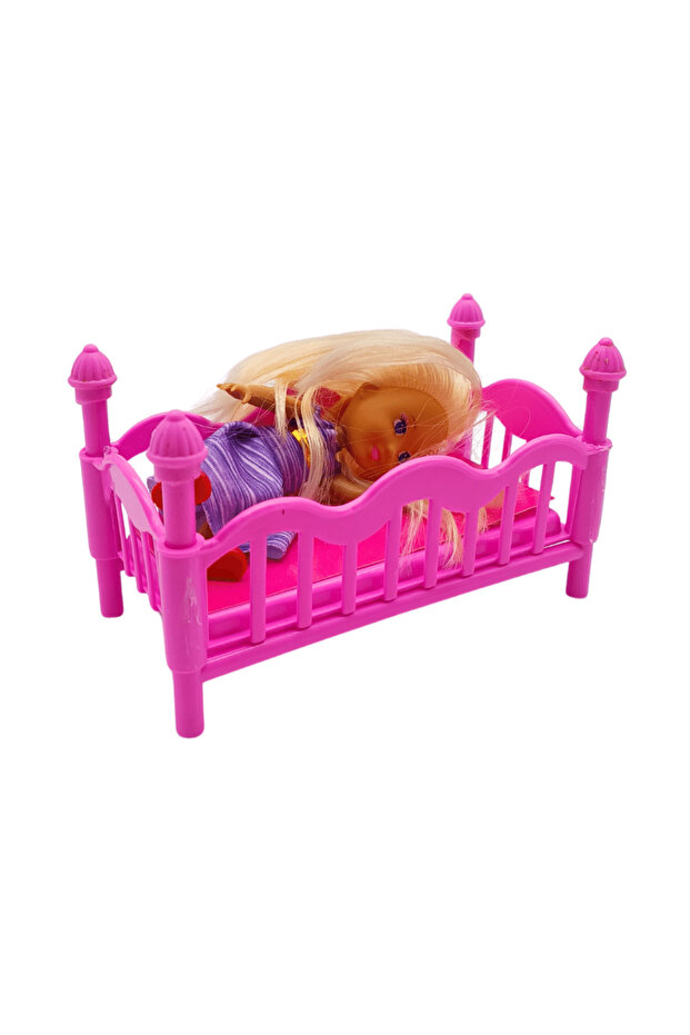 Tek Katlı Ranzalı Oyuncak Bebek Seti K899-27 - 4