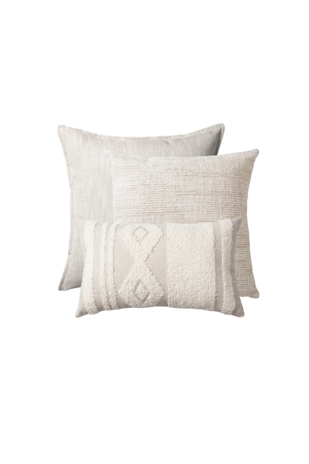  Porto & Lanzo " - Decorative Pillow - 3-Piece Combination Set (Inner Pillow Included)