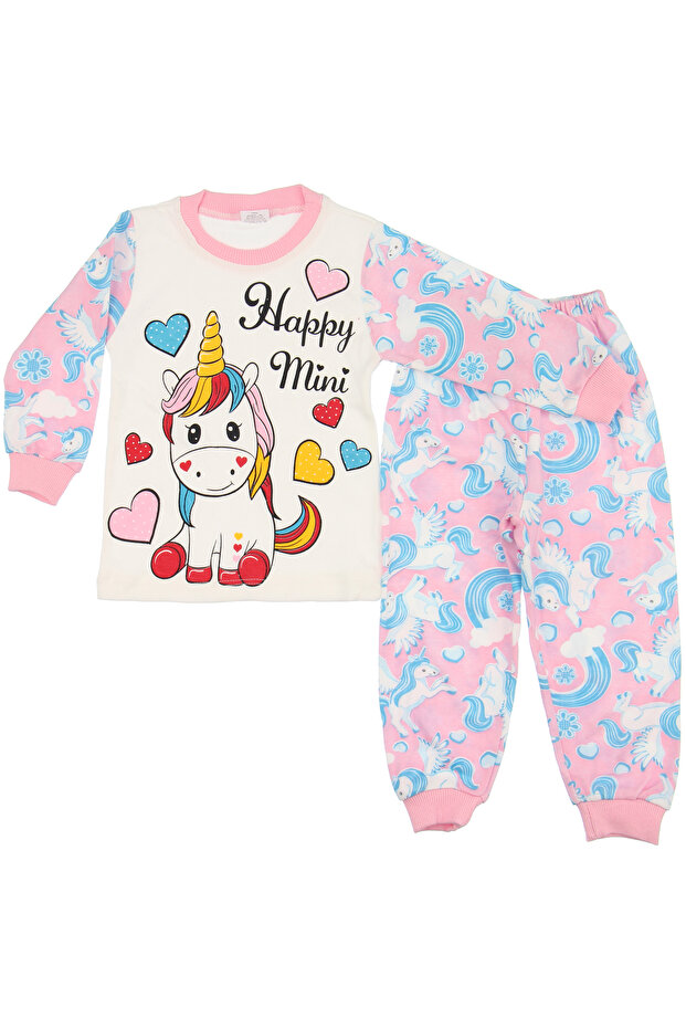 Unicorn At Baskılı Pijama Takımı - 1