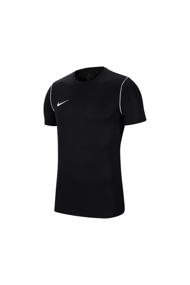 Bv6883-010 Dri-fit Park Polo T-Shirt Men's Football Jersey Black