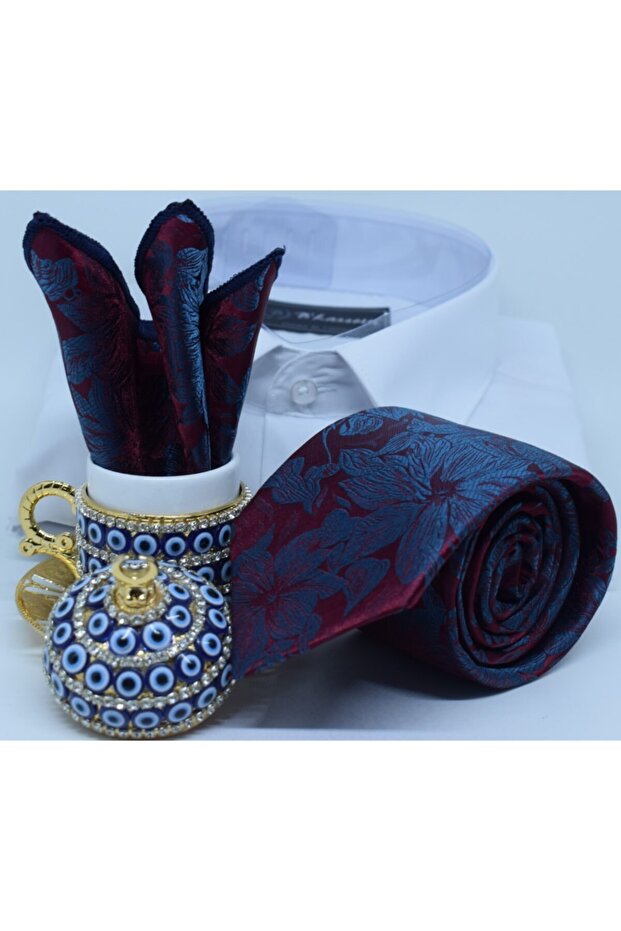 Mikro Mendilli Kravat - 4