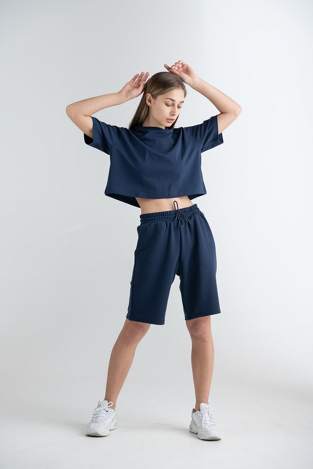 Limited Edition Lightweight Unisex Şort Lte-04 Navy - 4