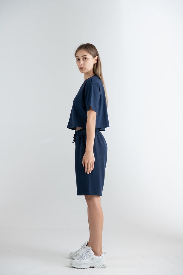 Limited Edition Lightweight Unisex Şort Lte-04 Navy - 5