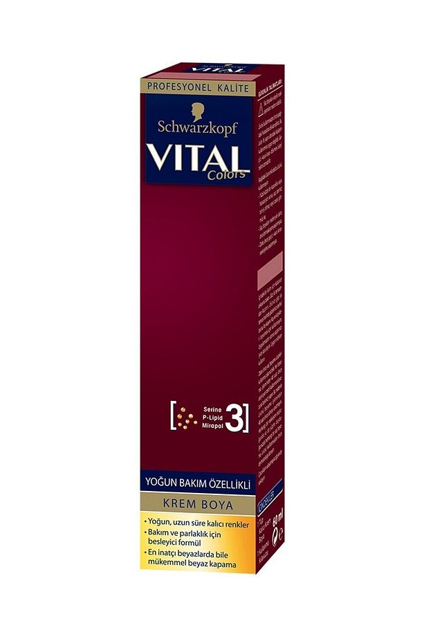 Vıtal Krem Saç Boyası 5-00 Açık Kahve - 60 ml - 1