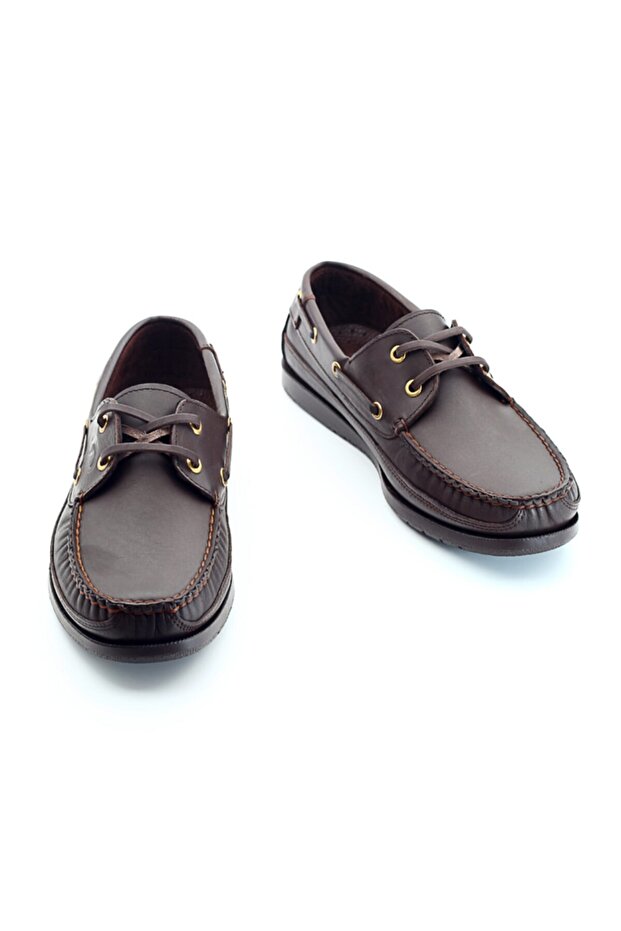 Genuine Leather Brown Shoes