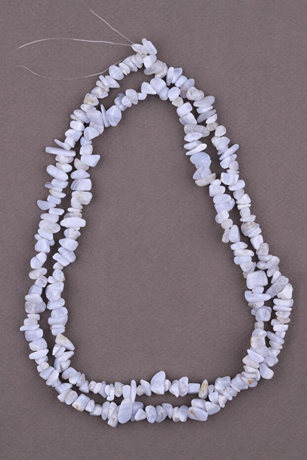 Blue Lace Agate Natural Stone Fracture