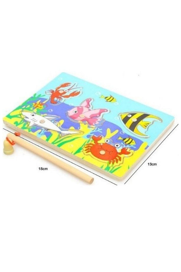 Ahşap Balık Tutma Puzzle - 3