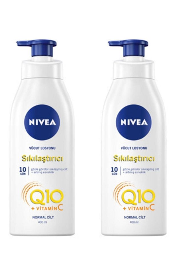 Nbody Q10 Sıkılaştırıcı Vücut Losyonu Pompa 400ml 2 Adet - 1
