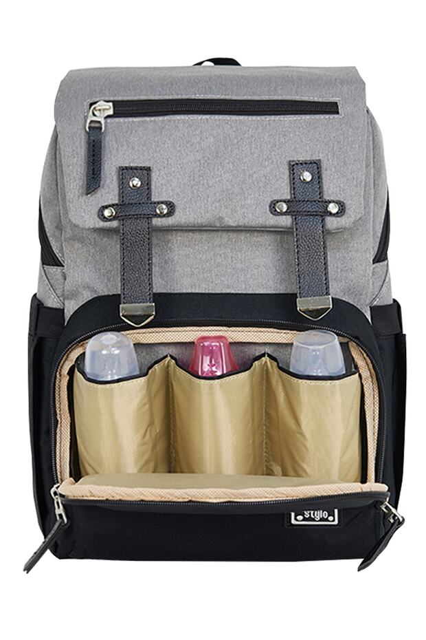 Working Mothers Bag Bebek Bakım Sırt Çantası - Siyah - 5