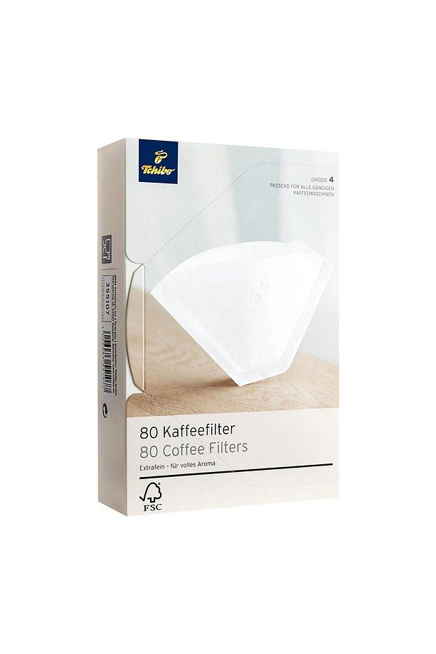 Beyaz Kağıt Filtre 4 Numara 80 Adet Yeni Modern 987838 - 1