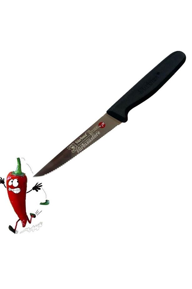 Lazerli Tırtıklı Sebze Steak Ekmek ve Biftek Bıçağı 61004-lz - 3