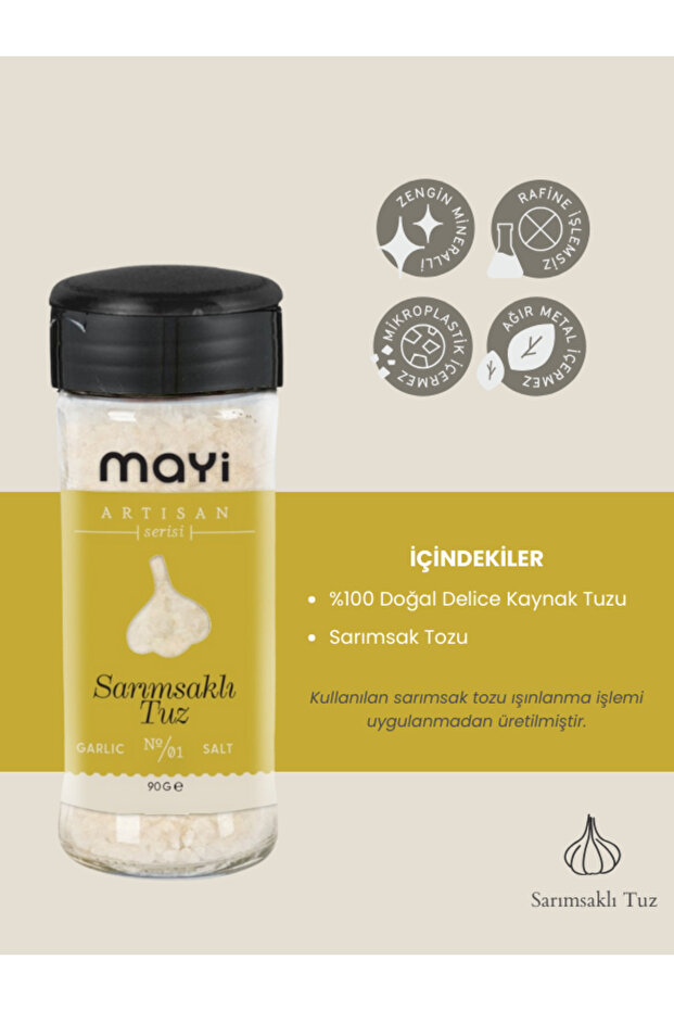 Sarımsaklı Tuz 90 gr - 2