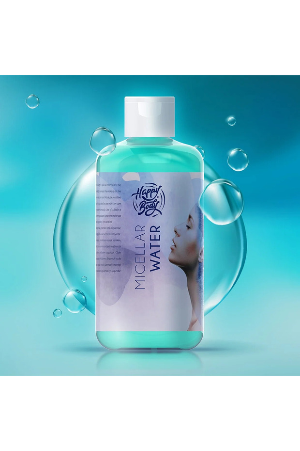 250ml Micellar Sensitive Skin Cleanser - Makeup Water for Face, Eyes and Lips Care