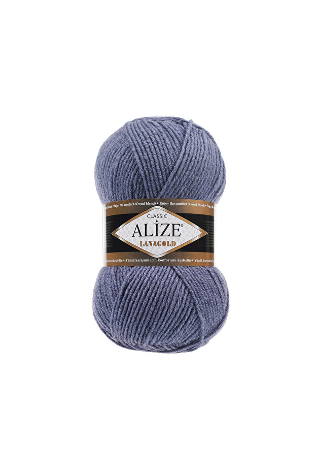 5 Adet Alize Lanagold 203 Denim Menajı - 1