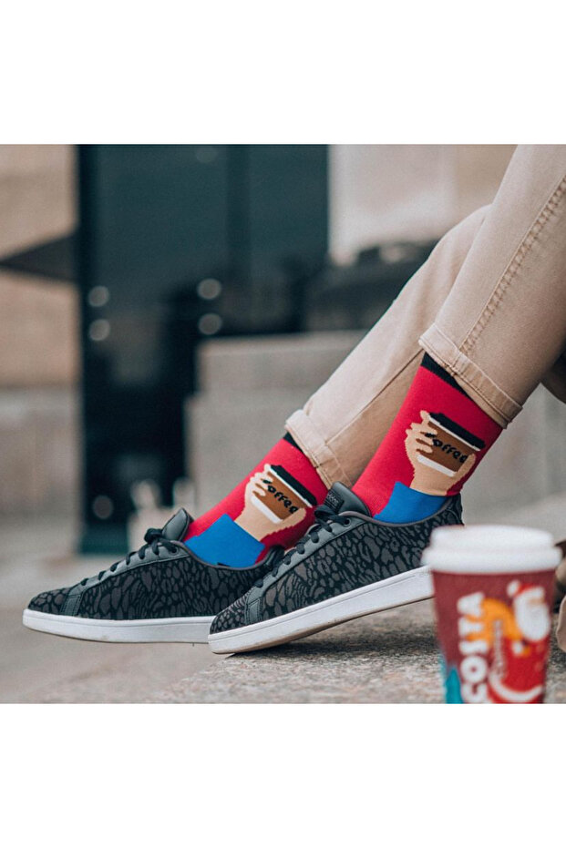 Coffee Design Socks - 1