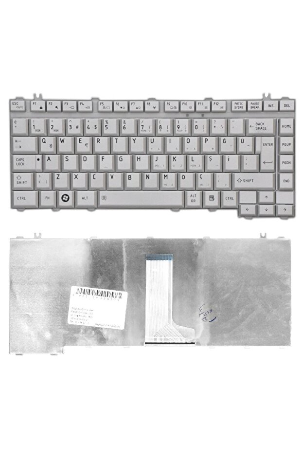 NSK-TAB01 NSK-TAD01 NSK-TAE01 Klavye (Gri TR) - 1