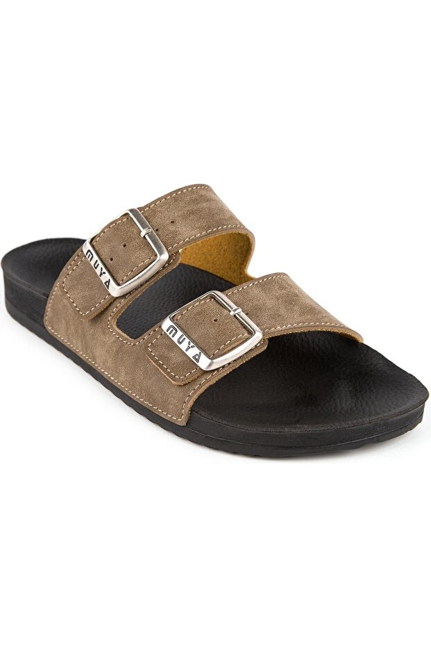 Nova Anatomical Sole Adjustable Buckle Double Banded Unisex Slippers