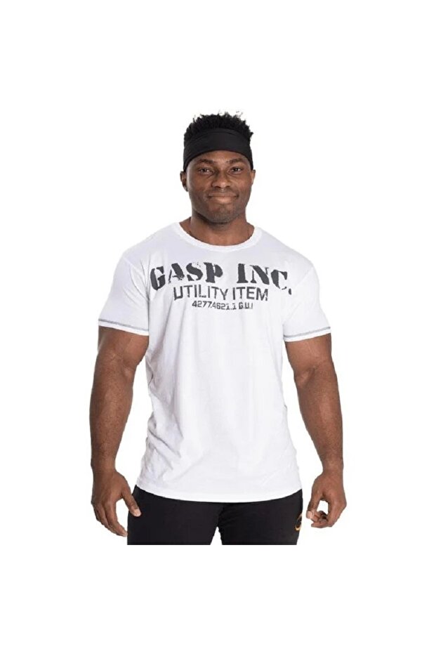 Basic Utility Tee - White - 1