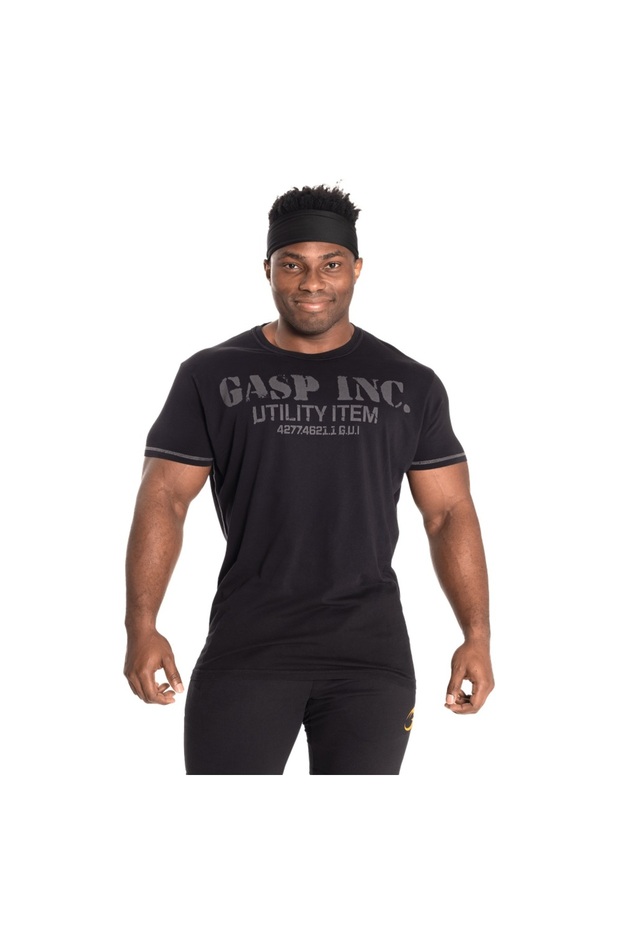 Basic utility tee, Black - 2