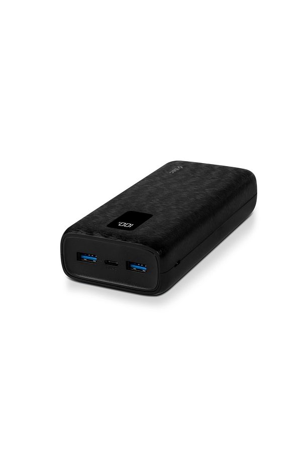 PowerSlim Trio LCD 20.000mAh PD 22,5W Dahili Kablolu Taşınabilir Şarj Aleti / Powerbank - 1