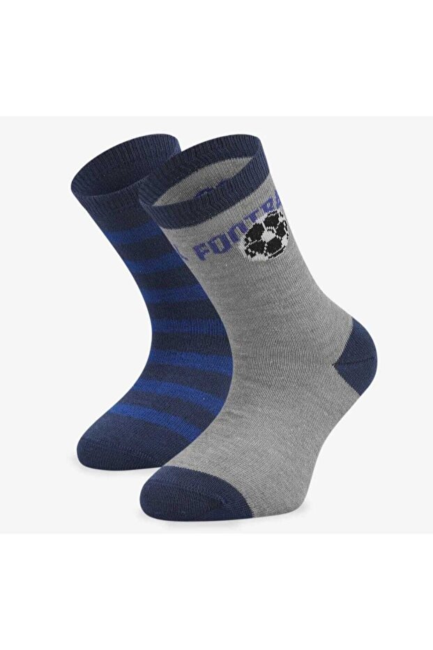 نموذج من الجوارب الفاخرة المكونة من قطعتين للأولاد - 2