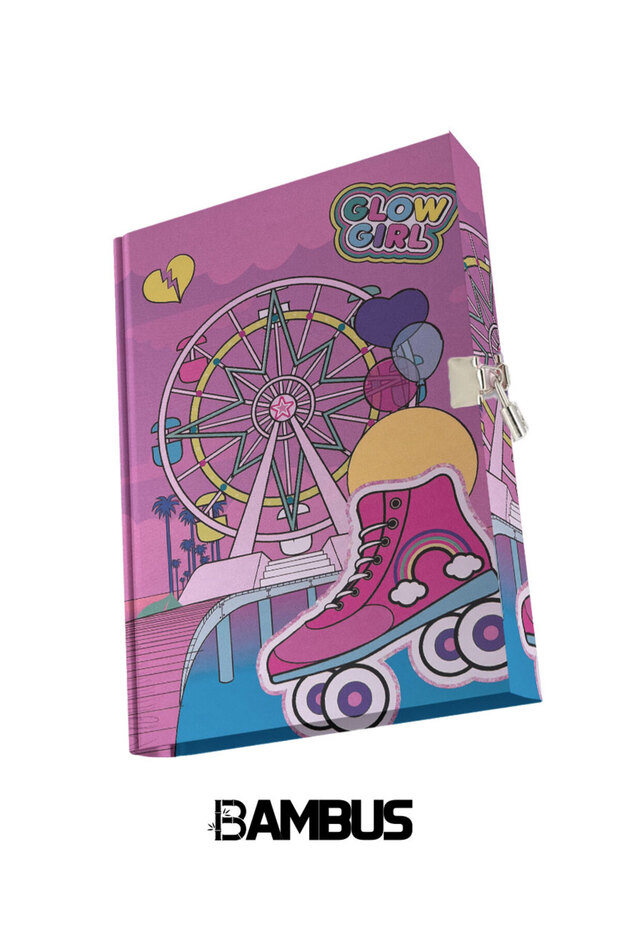 Boxed Locked Keepsake Daily Memory Book Onas Series - 1
