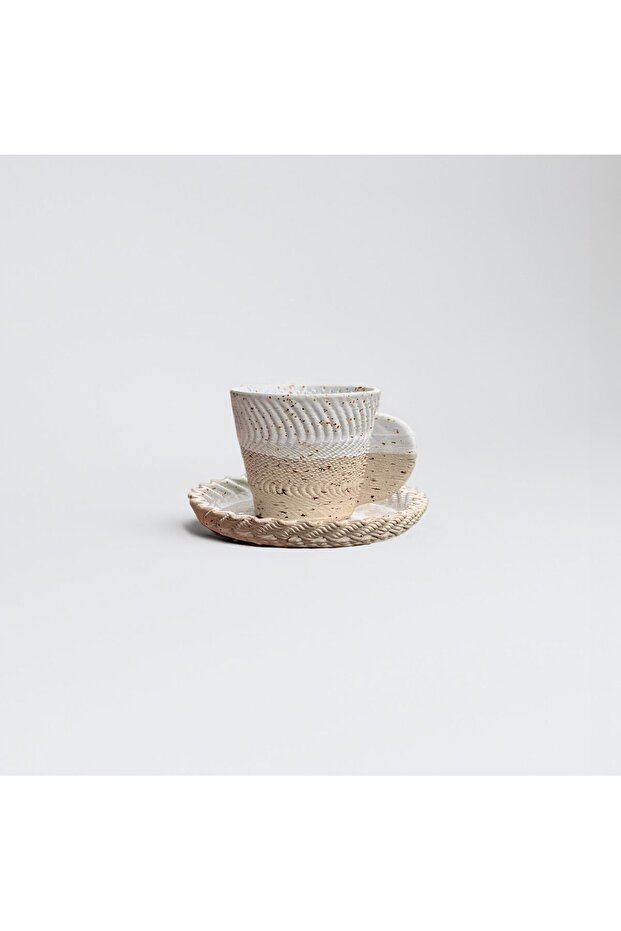 Ripple Turkish Coffee - Espresso Cup with Handle