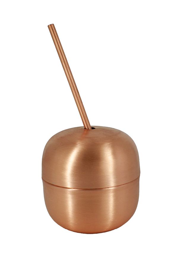 Turna Bakır Apple Cocktaıl Pipetli Düz 250 ml Skoç Turna0485-4 - 2