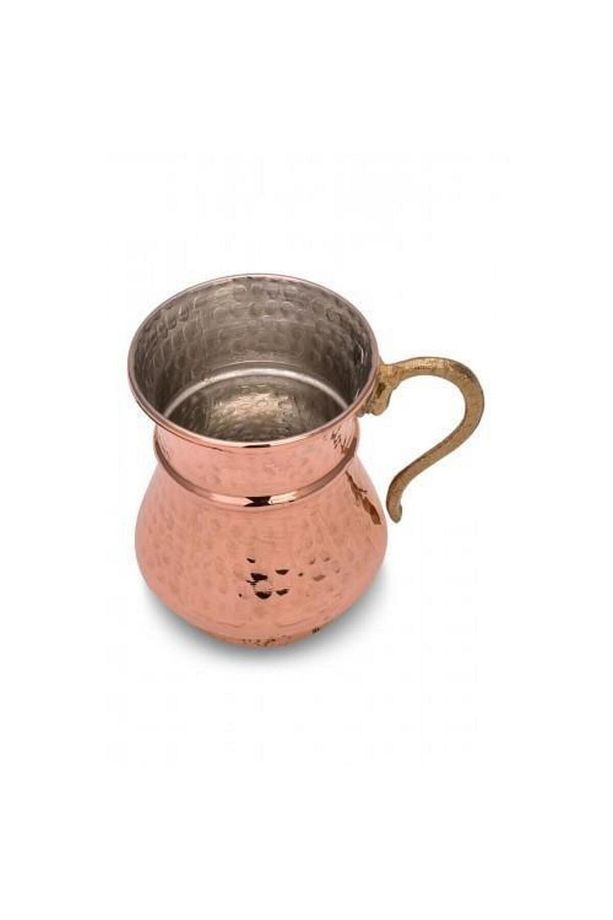 Kordonlu Maşrapa Makine Dövme 250 ml Kırmızı Turna0488-1 - 3