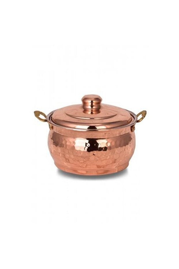 Turna Copper Mini Casserole Pot 3 No 14 Cm Hand Forged Red Turna8176-1