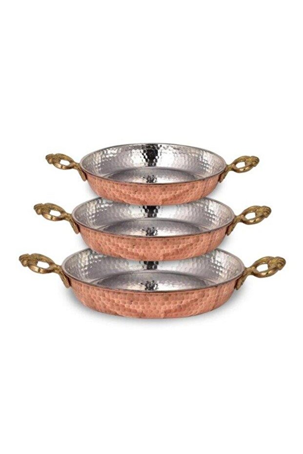 Special Series Thin Novice Pan 3-Piece Set No 1,2,3 Machine Forged Red Turna7616-1