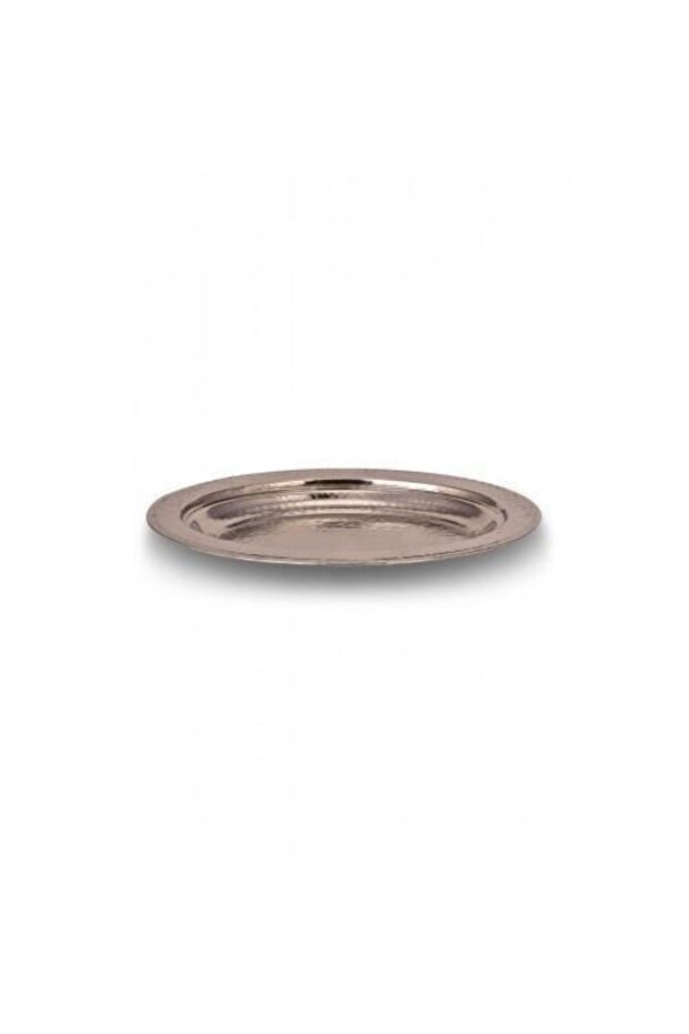 Infantry Iskender Kebab Boat Presentation Plate 25 Cm Hand Forged Nickel Turna4418-2