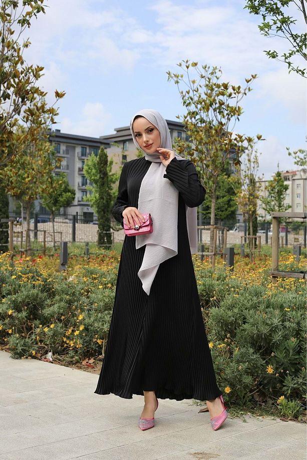 Elbise 2424 Siyah 2 - 7