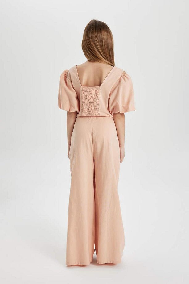 C0448a8 Ss Wide Leg Geniş Paça Pamuklu Pantolon - 3