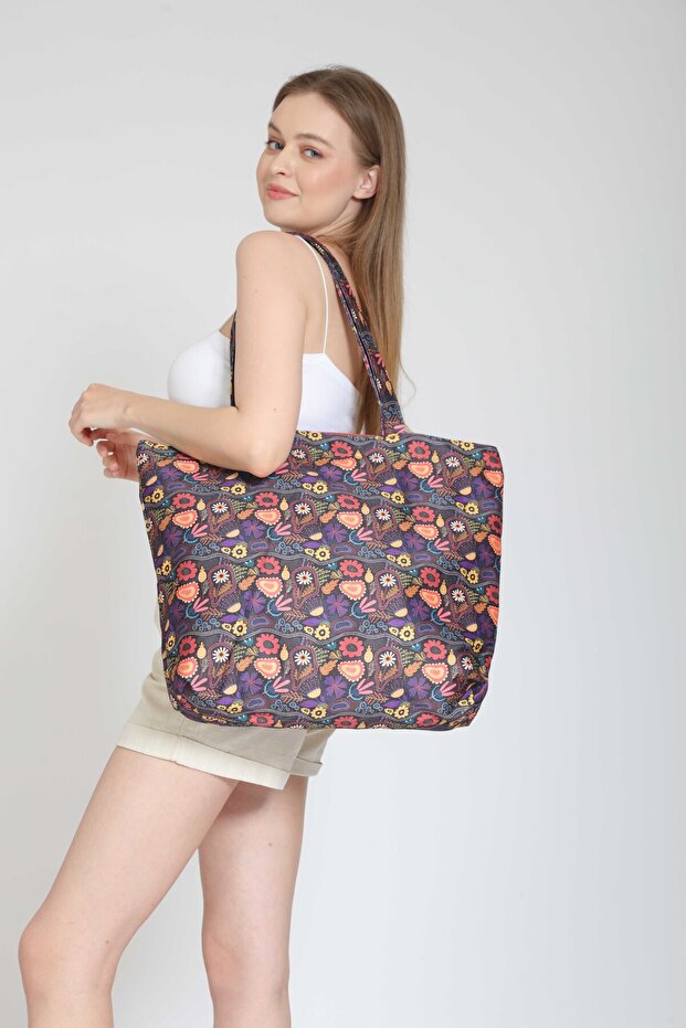 Women's Large Size Ethnic Authentic Bohemian Beach Bag