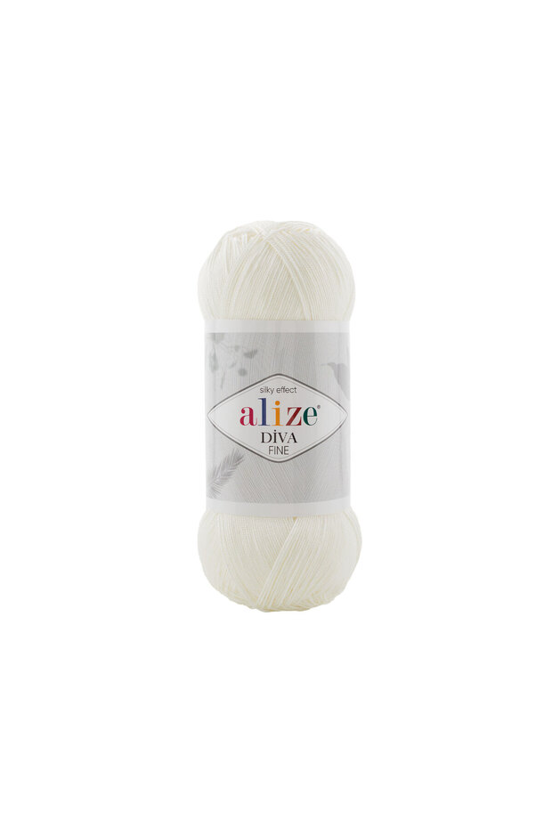 Diva Fine 450 İnci El Örgü İpi 100 Gr. - 1