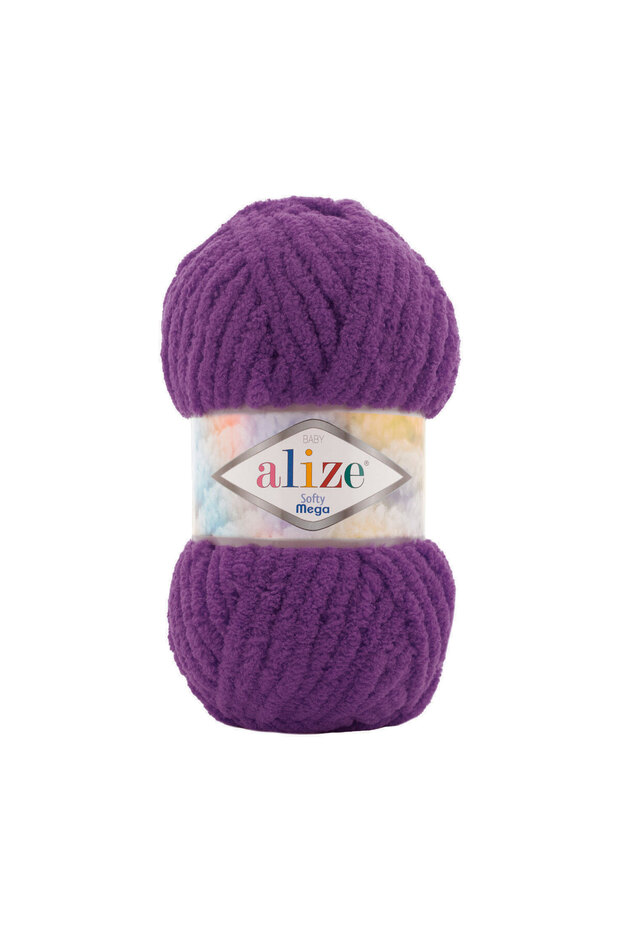 5 Adet Alize Softy Mega 44 Mor - 1