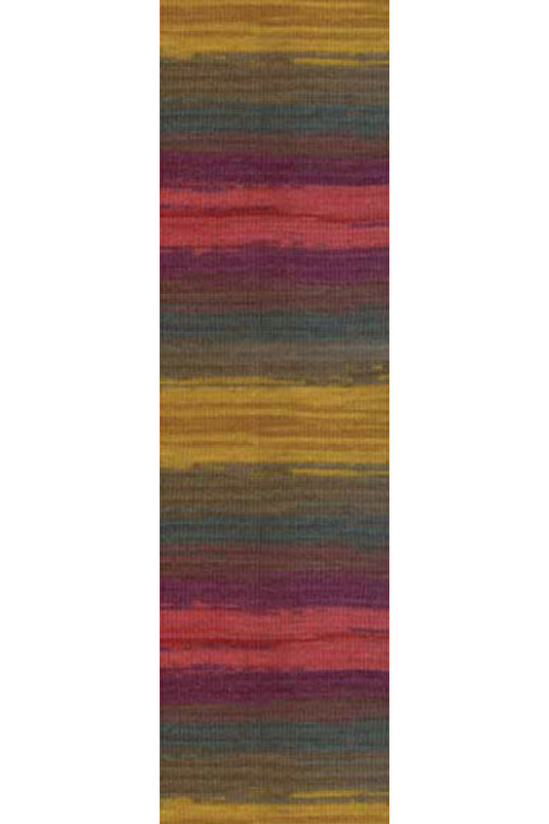 5 Adet Alize Angora Gold Batik 3368 Ebruli - 2