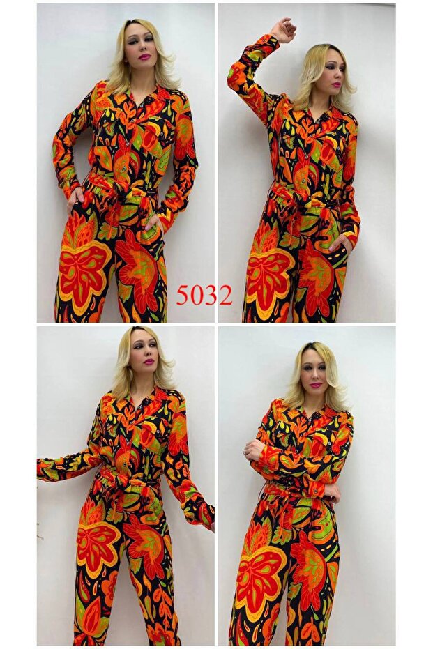 viskon desenli tulum - 5