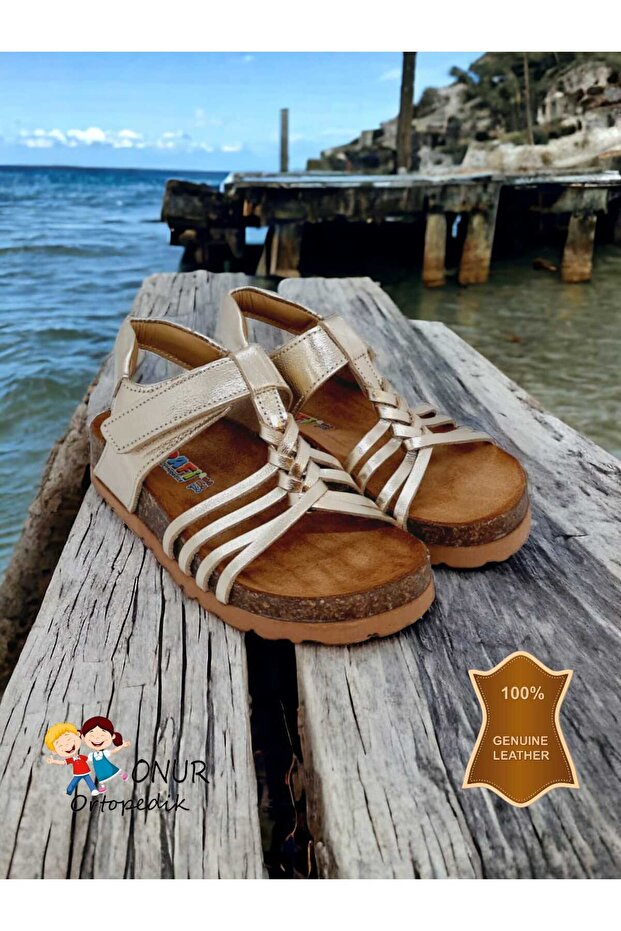 GENUINE LEATHER ORTHOPEDIC KIDS SANDALS
