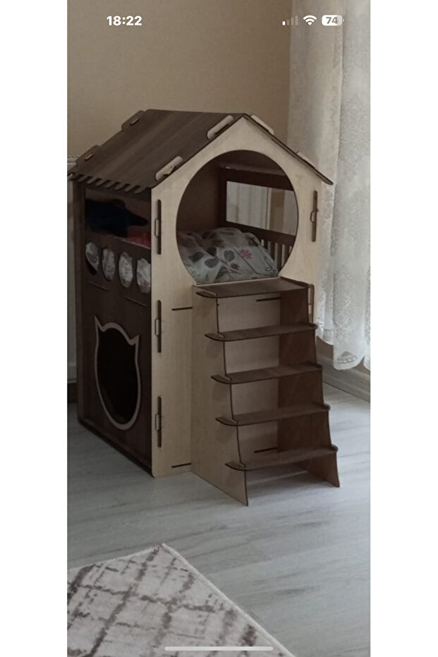 KEDİ EVİ TERASLI