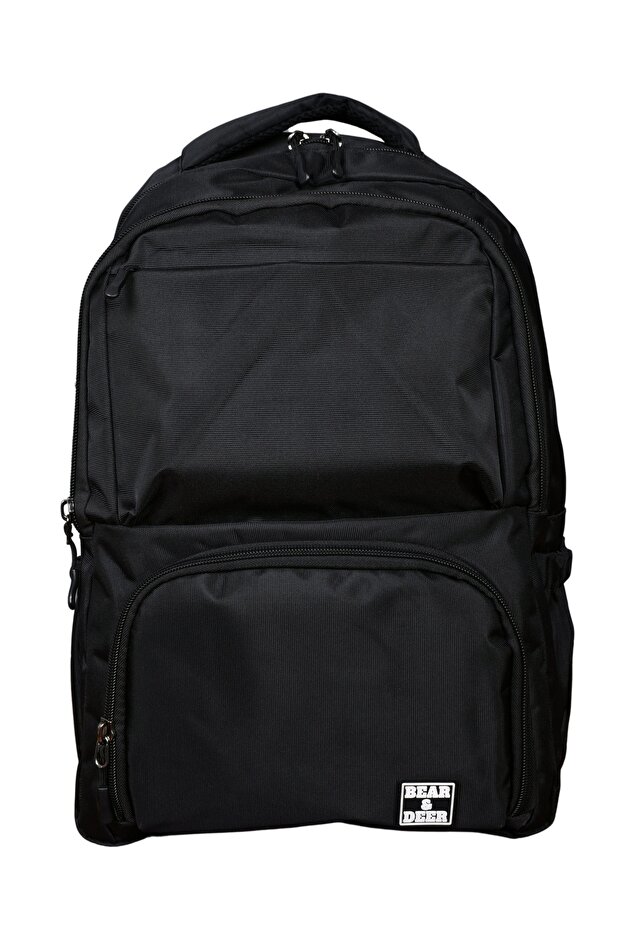 حقيبة ظهر للجيب باللون الأسود - 2