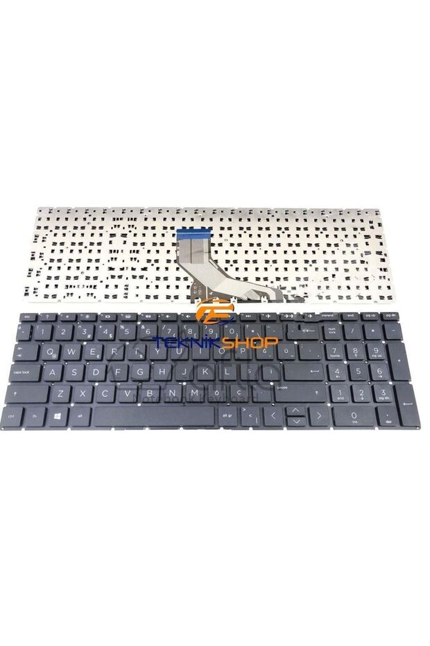 Pavilion 15-db1030nt (7DT33EA) Notebook Klavyesi (Siyah TR) ışıklı - 1